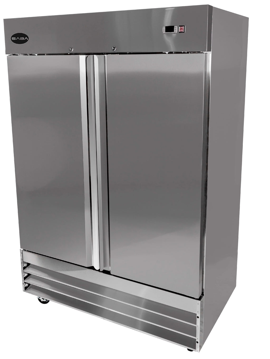 Commercial 47 cu ft Stainless Steel Reach-In Refrigerator, 2 Door C776