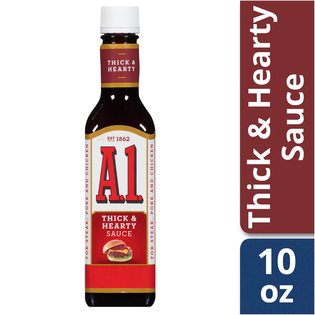 Thick & Hearty Steak Sauce, 10 oz Bottle (3-Pack) I102