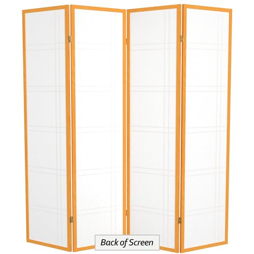 6 Panel Honey Room Divider X65165