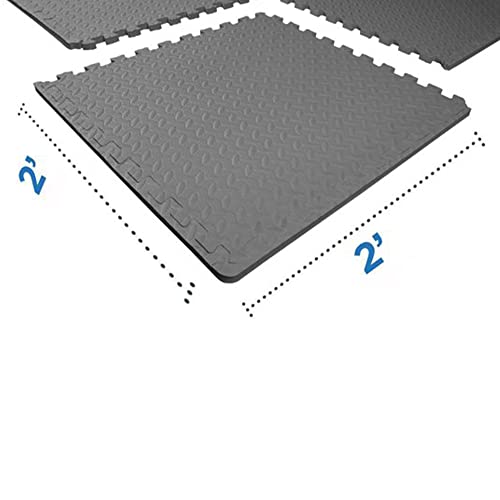 Puzzle Exercise Mat with EVA Foam Interlocking Tiles for MMA, Gymnastics and Home Gym N211438
