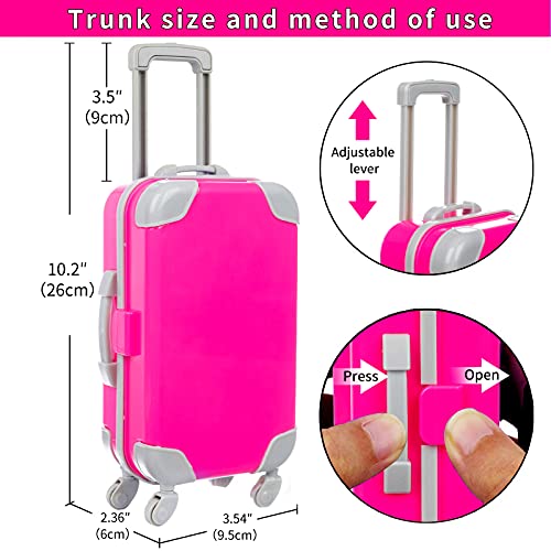 18 inch Doll Clothes and Accessories Travel Play Set Q23832