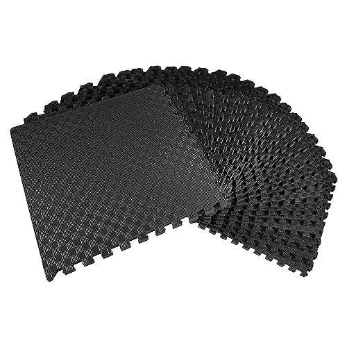 Puzzle Exercise Mat with EVA Foam Interlocking Tiles for MMA, Gymnastics and Home Gym N211438