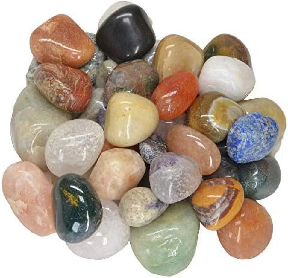 Natural Tumbled Stones Assorted Mix Medium Size P3269