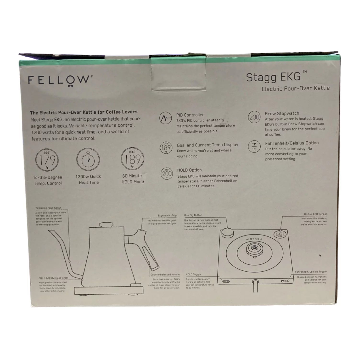 Electric Kettle - Matte Black - 0.9L E6021