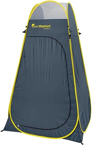 Green Elephant Camping Shower Tent - Portable Changing Tent, pop up Shower Tent for Camping, Outdoor Bathroom Tent, Camp Shower Tent, pop up Privacy Tent for Portable Toilet, Portable Dressing Room