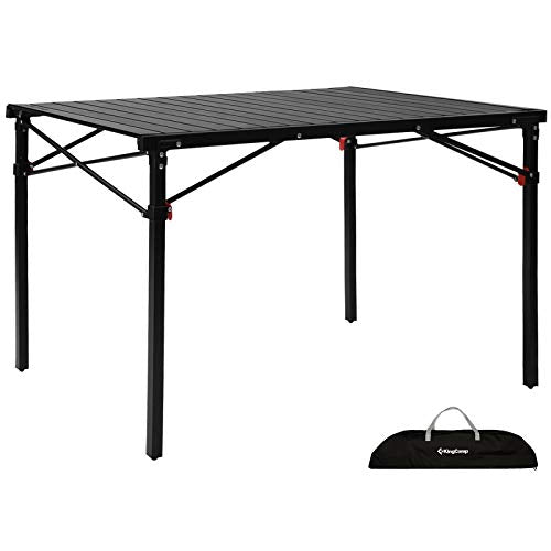 Folding Camping Table Portable Aluminum Roll Up Lightweight for Outdoor Picnic F98743
