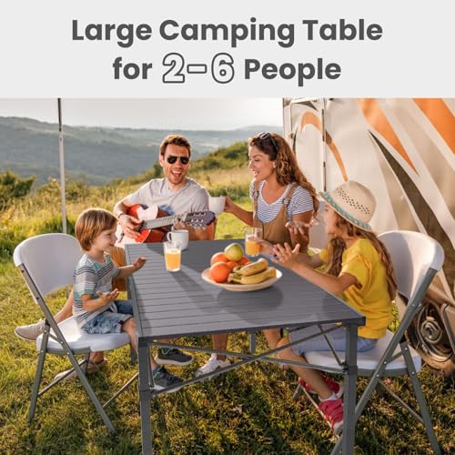 Foldable Camping Table for 2-6 Person with Carry Bag K7030