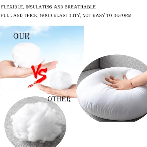 Round Throw Pillow 18" Super Soft Decorative Floor Pillow for Couch Bed Sofa T514519