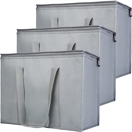 Insulated Food Delivery Bag Hot Cold Meal Carrier Cooler Tote K646948