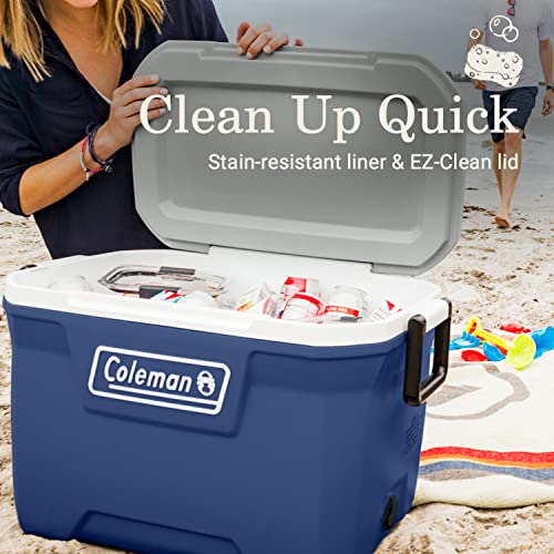Insulated Portable Hard Cooler, Leak-Resistant, Keeps Ice up to 5 Days V620