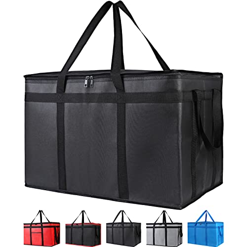 Insulated Food Delivery Bag Hot Cold Meal Carrier Cooler Tote K646948