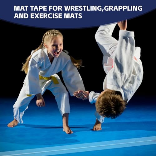 Wrestling Mat Seam Cover Tape, 6 Rolls 4" x 108' D86716