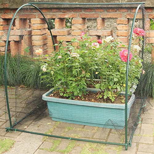Garden Hoops for Raised Beds, Row Cover, Netting 72PCS L163