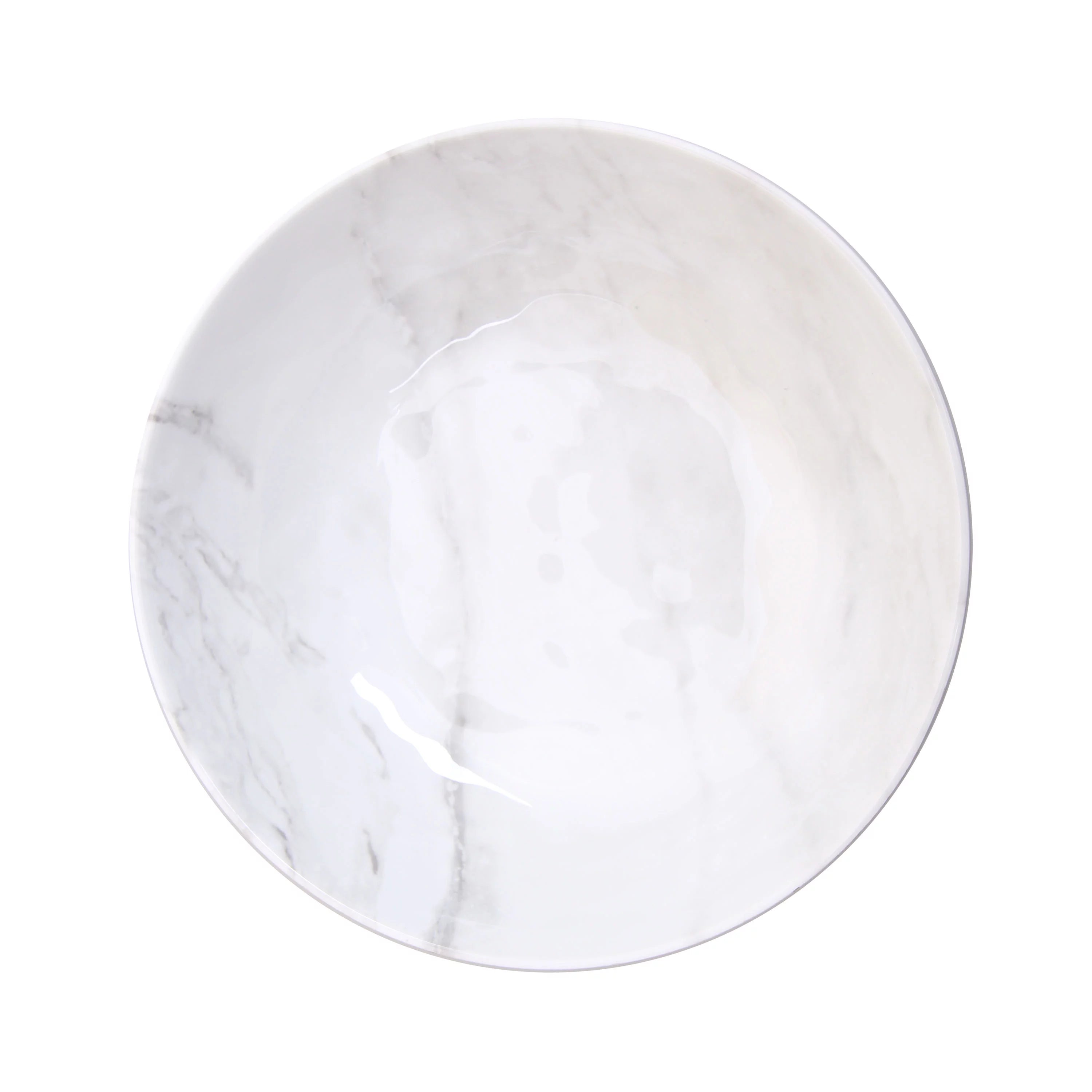 12-Piece Grey and White Marble Dinnerware Set X2249