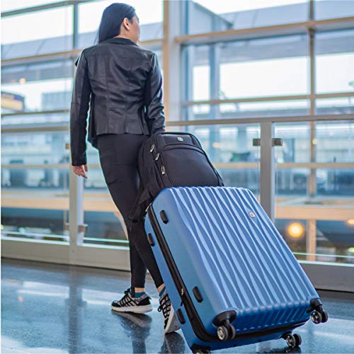 Expandable Hardside Carry-On Luggage with Spinner Wheels and TSA Lock F31623