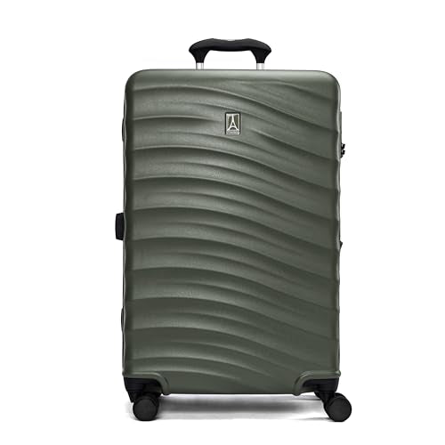 Hardside Expandable Carry-On Luggage with 8 Spinner Wheels and TSA Lock J560758