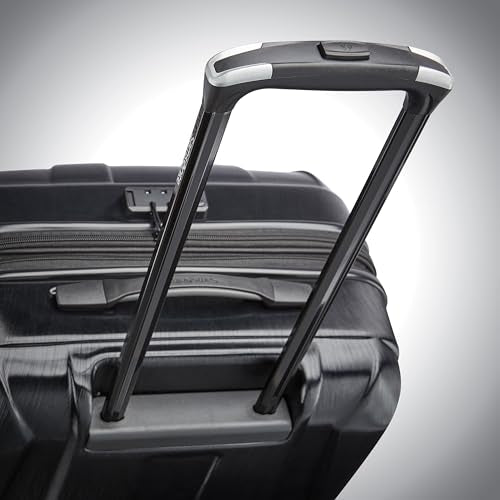 Hardside Expandable Carry-On Luggage with Spinner Wheels, Black, 20-Inch S82043