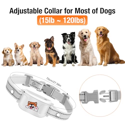 Wireless Dog Fence & Training Collar with GPS and Bluetooth H3652