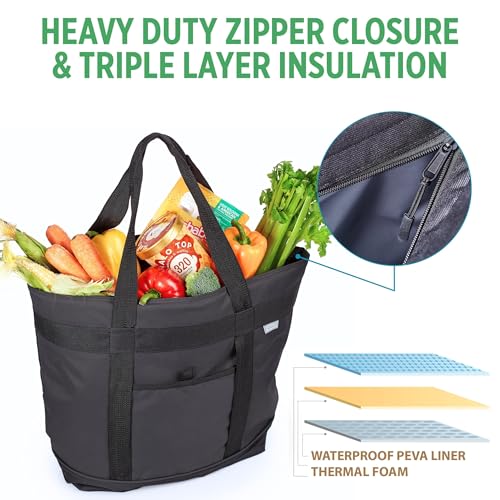 Insulated Cooler Bag with Thermal Insulation, Collapsible Y5679