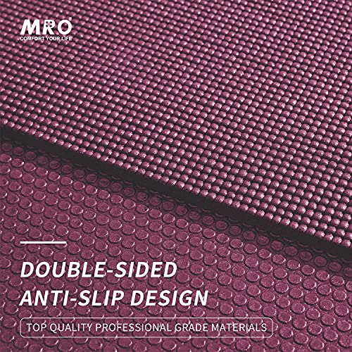 Extra Large Yoga Mat 12x6 ft Non-Slip Thick Exercise Mat for Home Gym Workout Z54498