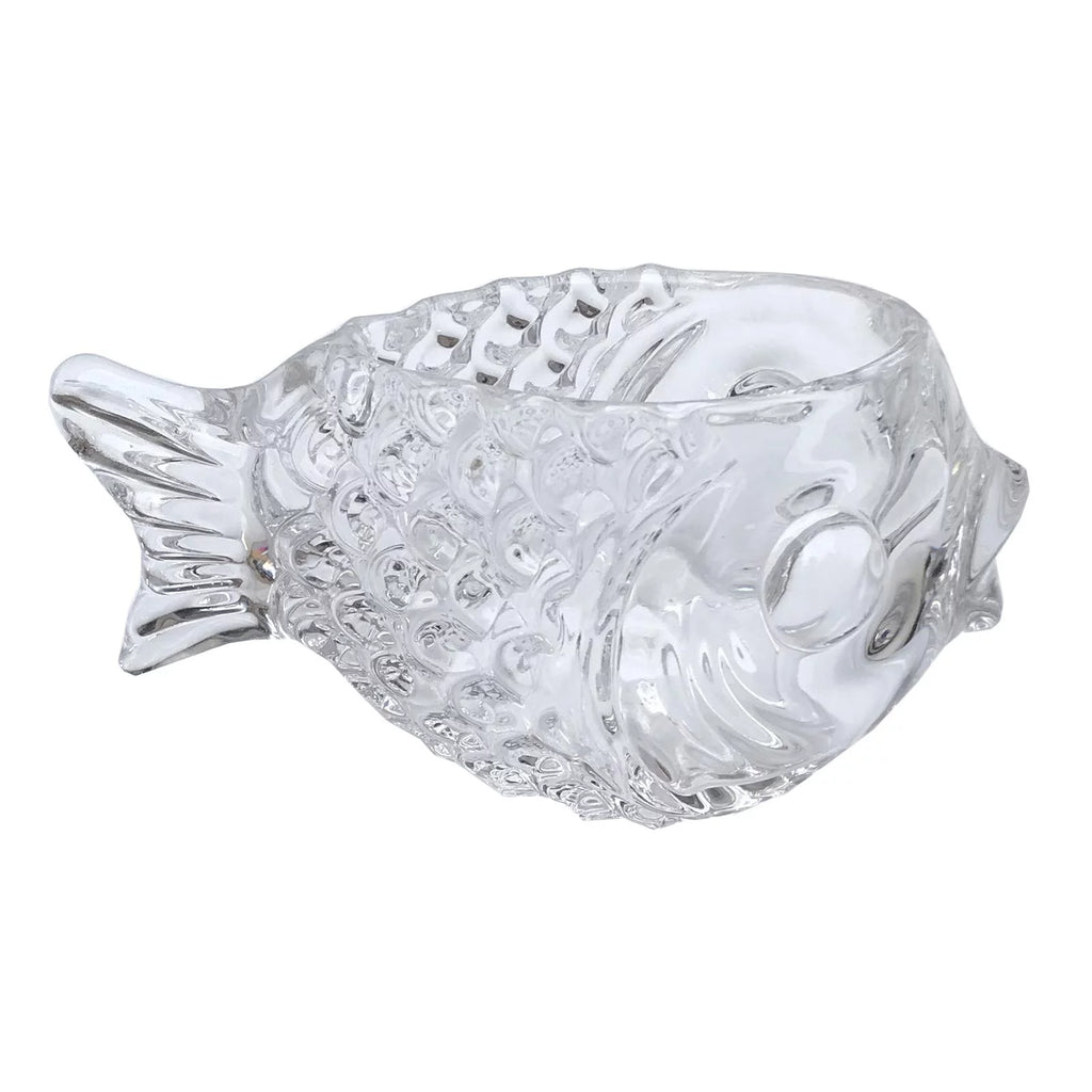 Fish Shaped Cocktail Glass, Clear, Medium V2412