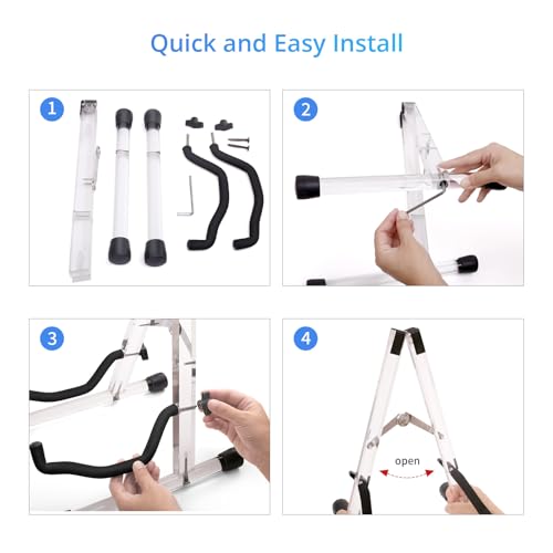 Foldable Hardwood Guitar Stand N691996