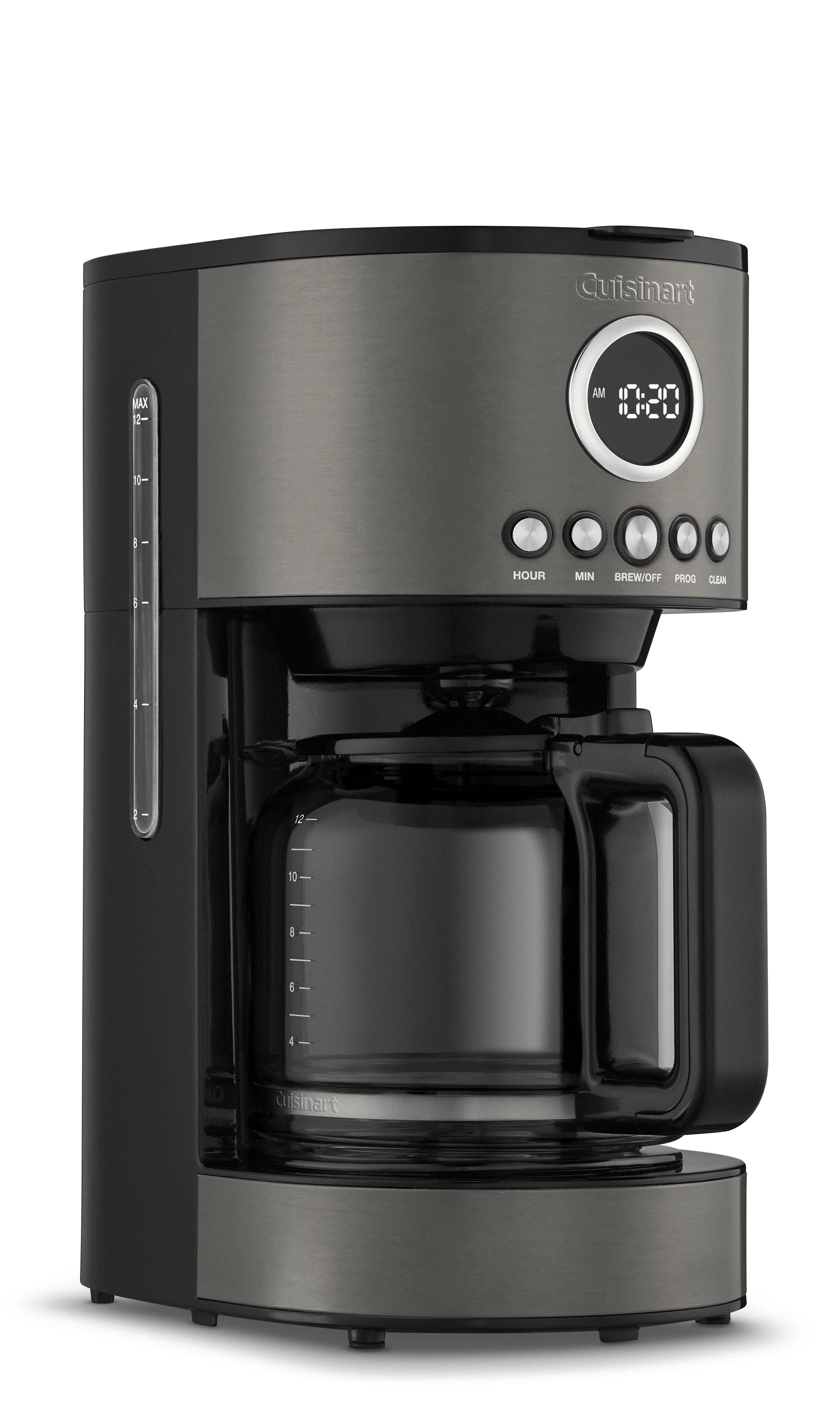 12 Cup Coffeemaker, Stainless Steel Black H438427