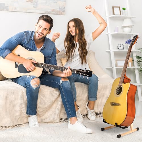 Foldable Hardwood Guitar Stand N691996