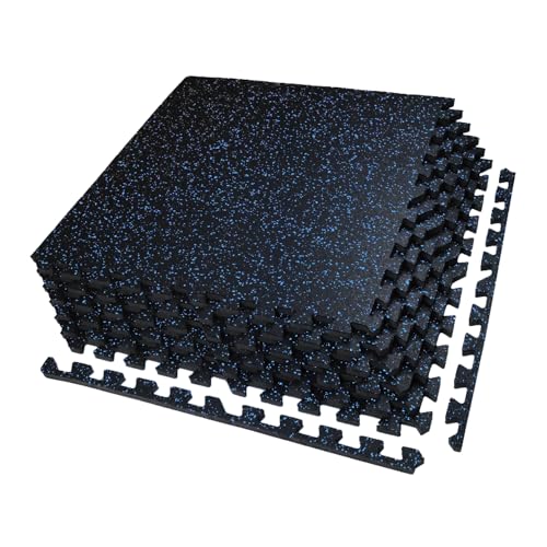 Exercise Mats 24 Sq Ft Interlocking EVA Foam for Home Gym I7577