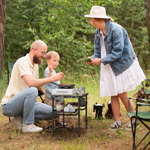 Folding Camping Table Small 2ft Portable Aluminum W647