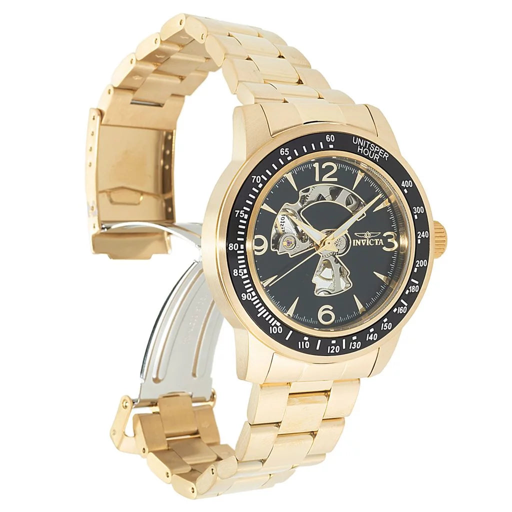 Men's Mechanical Multifunction Green Dial Watch N204169