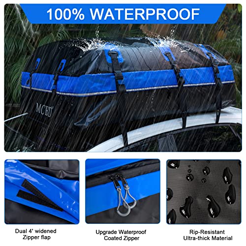 Soft-Shell Waterproof Rooftop Cargo Carrier for SUV, 21 Cubic Feet S158395