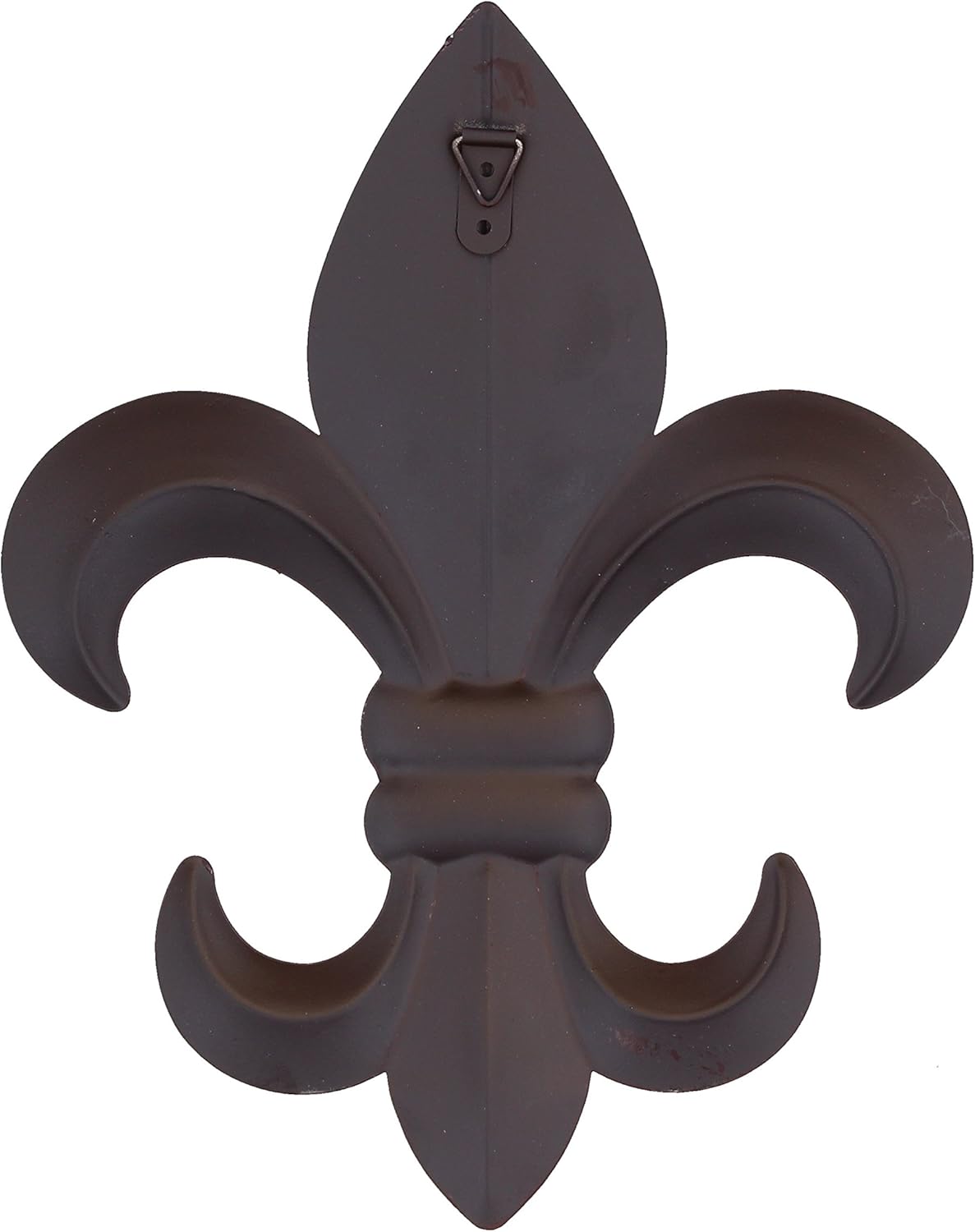 Metal Fleur De Lis Wall Plaque with Hanger T24867