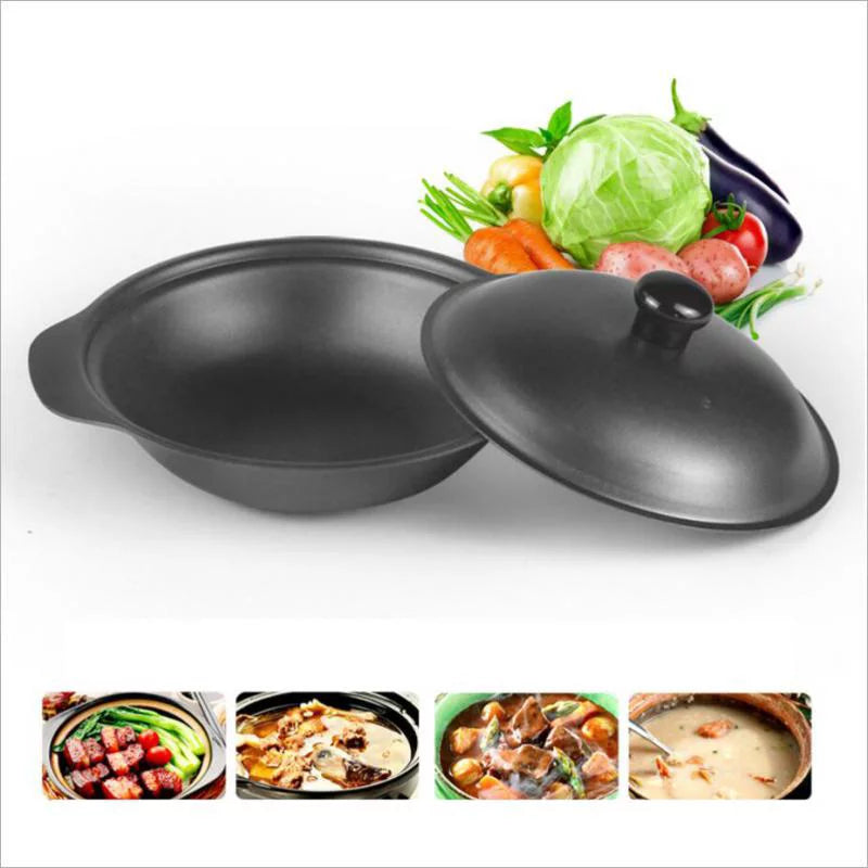 Cast Iron Casserole Pot - 18cm W5046