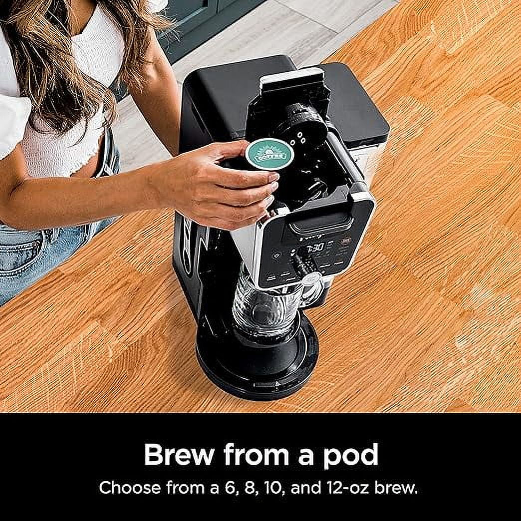 DualBrew System 12-Cup Coffee Maker 3 Brew Styles - Black P7782