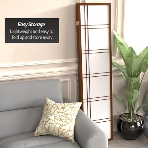 6 Panel Honey Room Divider X65165