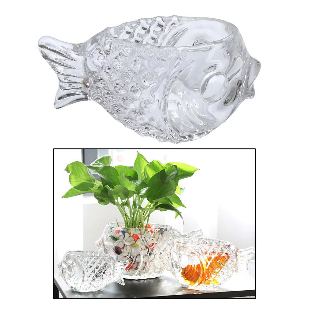 Fish Shaped Cocktail Glass, Clear, Medium V2412