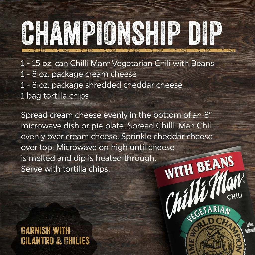 Vegetarian Chili with Beans, 15 oz Can (12 Pack) I3663