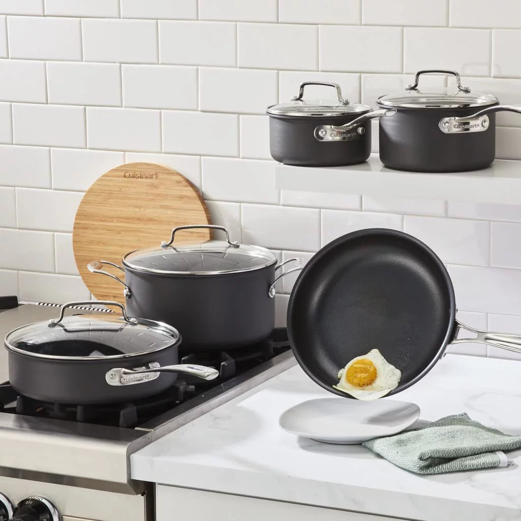 Hard Anodized 9 Piece Cookware Set V3557