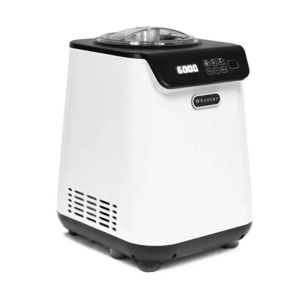 Compact Upright Automatic Ice Cream Maker with Stainless Steel Bowl I49903