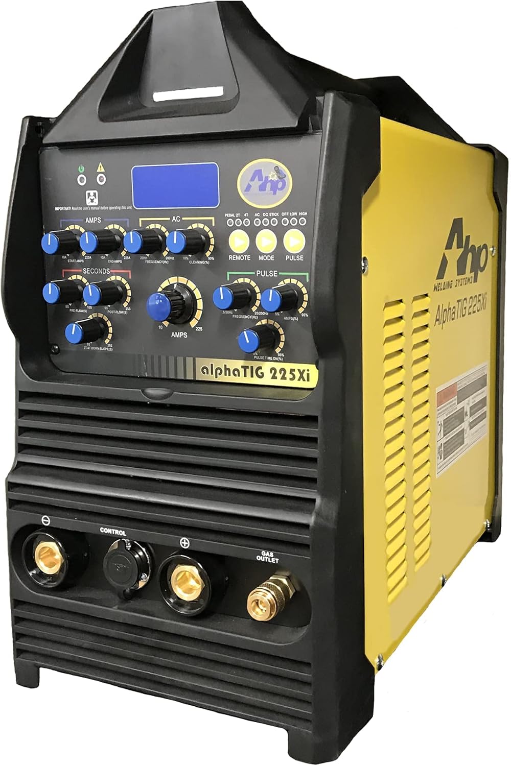TIG/Stick Welder 200 Amp IGBT AC/DC Pulse Dual Voltage O280