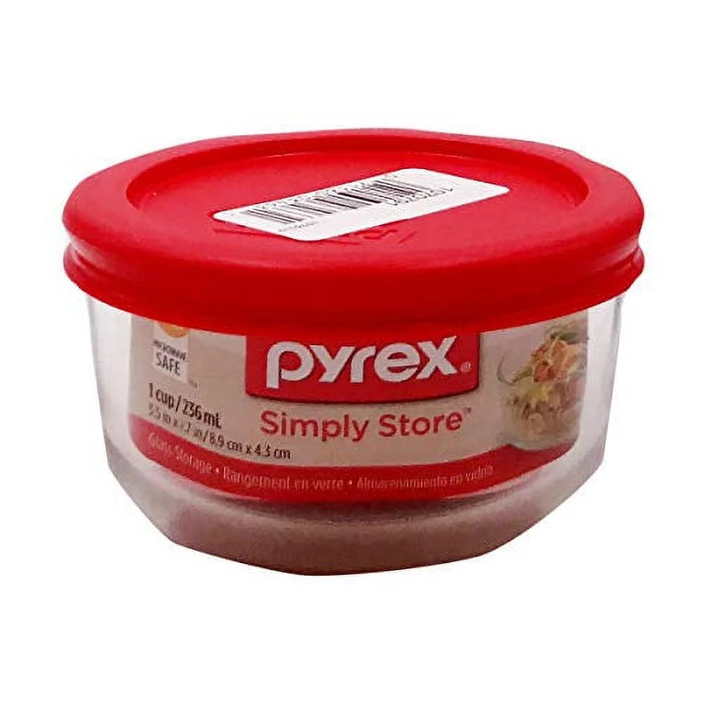 1-cup Glass Food Storage Dish P58175