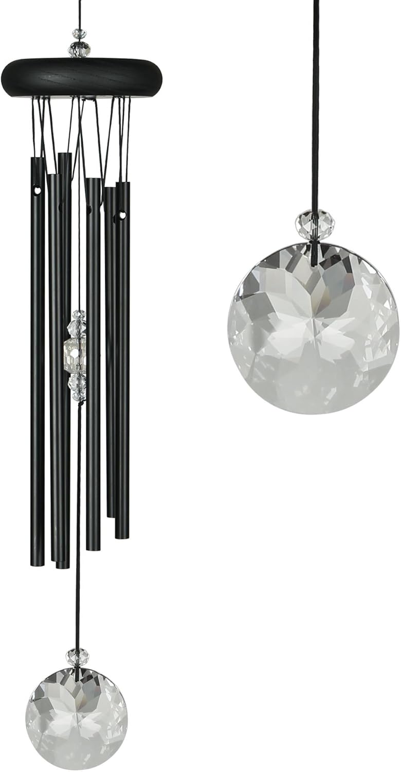 Crystal Wind Chimes for Outdoor Garden Patio Decor V927711