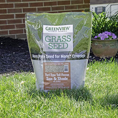 Tall Fescue Grass Seed Sun & Shade Blend, 3 lbs J422