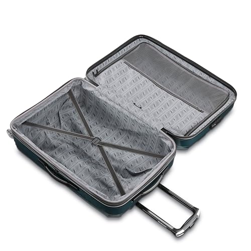 Hardside Expandable Carry-On Luggage with Spinner Wheels, Black, 20-Inch S82043