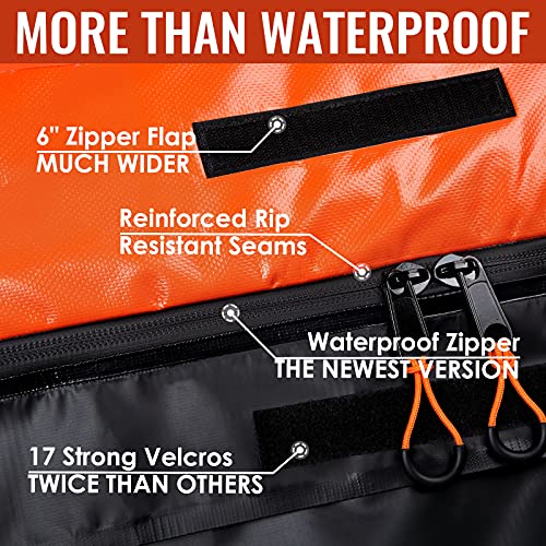 Car Rooftop Cargo Carrier - 21 Cubic Feet, Waterproof Heavy Duty Roof Bag C590664