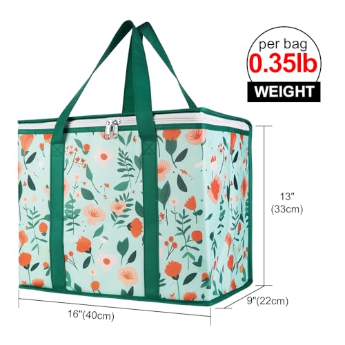 Insulated Food Delivery Bag Hot Cold Meal Carrier Cooler Tote K646948