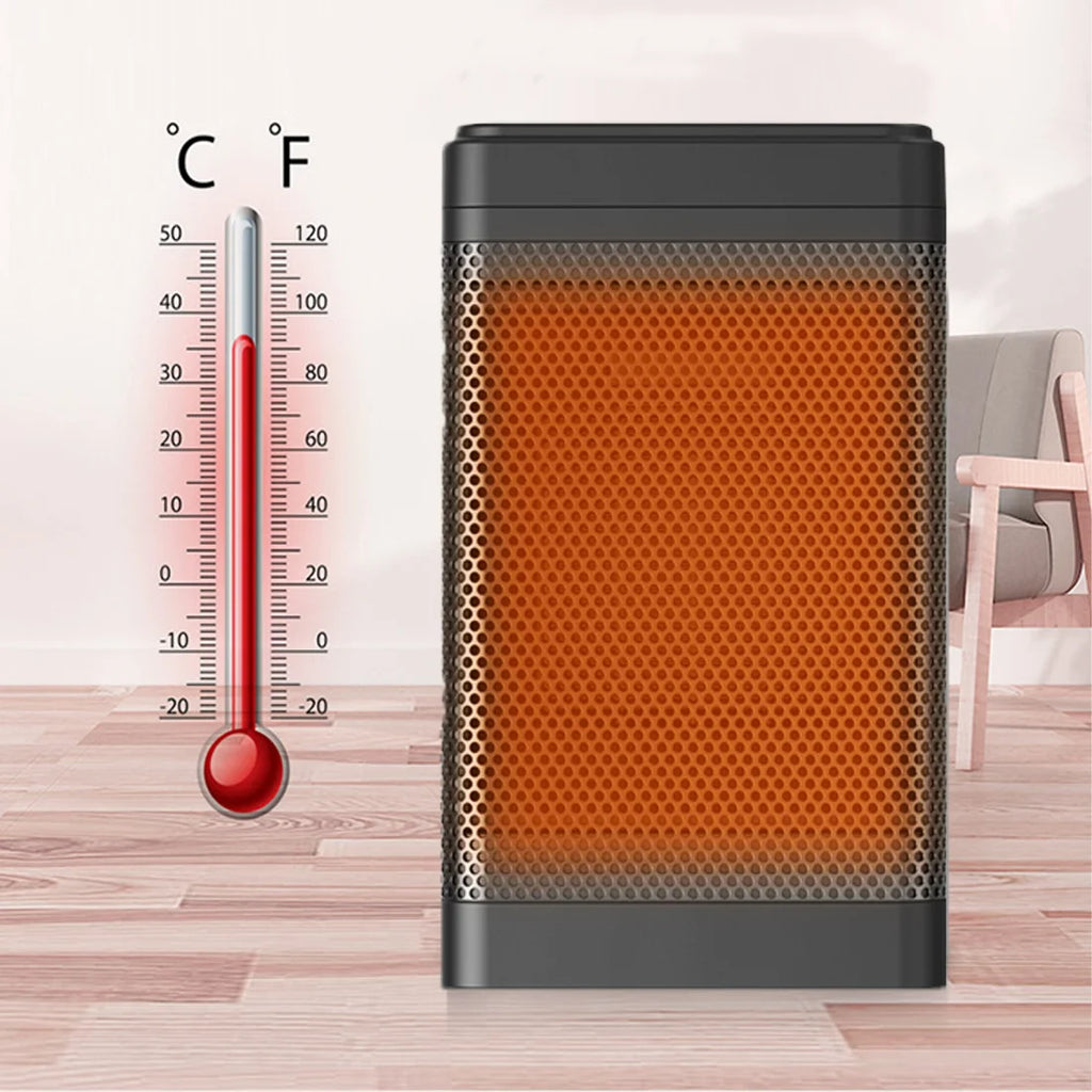 1500W Portable Electric Heater with Thermostat and Remote I930