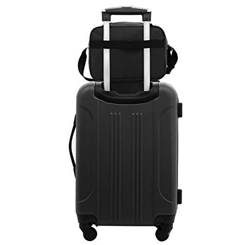 Hardside Luggage 4-Piece Set, Black J441