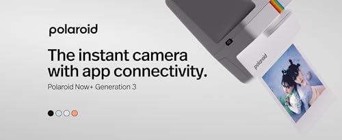 Instant Camera with Bluetooth App Control + 16 Color Photos U475